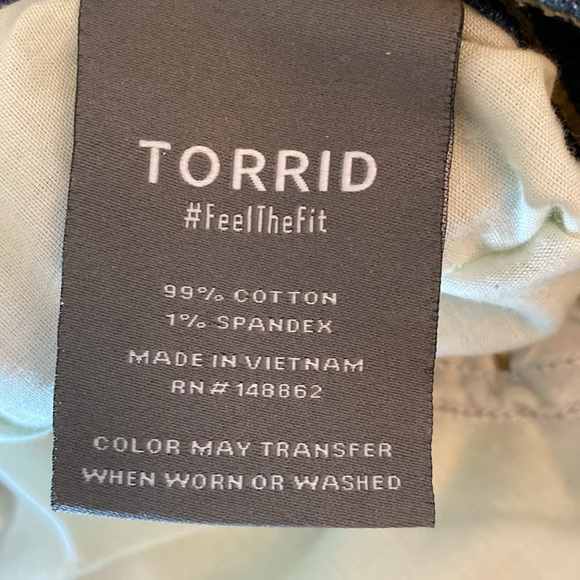 Torrid Perfect Boyfriend Ankle Vintage Stretch Mid-Rise Jean sz 20R - Picture 8 of 16